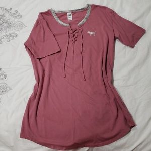 VS PINK sleep shirt